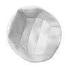 Picture of All White Deflated Volleyballs for Autographs Official Size & Weight Without Any Imprint