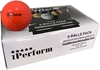 Picture of Field Hockey Balls Dimple Orange Buy Pack of Six Balls