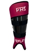 Picture of Field Hockey Insertable Covers with Straps Carbon Shin Guards Reflex Color Magenta Available Sizes Small, Medium & Large