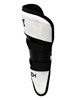 Picture of Field Hockey Insertable Covers with Straps Carbon Shin Guards Reflex Color White Available Sizes Small, Medium & Large