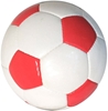 Picture of Bulk Deflated Red & White Classic Traditional Soccer Balls Based On Volume Old School Balls