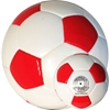 Classic Red & White Soccer Ball - Best Soccer Buys Soccer Ball Image	