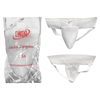 Picture of Cricket Batting Washable White Elastic Waist Groin Abdominal Protection Jock Straps