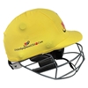 Picture of CE Cricket Helmet with Multicolor Covers Range for Head & Face Protection Adjustable Size (Yellow)