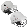 Picture of CE Cricket Helmet with Multicolor Covers Range for Head & Face Protection Adjustable Size (White)