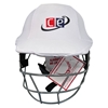 Picture of CE Cricket Helmet with Multicolor Covers Range for Head & Face Protection Adjustable Size (White)