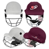 Picture of CE Cricket Helmet with Multicolor Covers Range for Head & Face Protection Adjustable Size (Maroon)