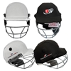 Picture of CE Cricket Helmet with Multicolor Covers Range for Head & Face Protection Adjustable Size (Black)