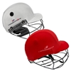 Picture of CE Cricket Helmet with Multicolor Covers Range for Head & Face Protection Adjustable Size (Red)