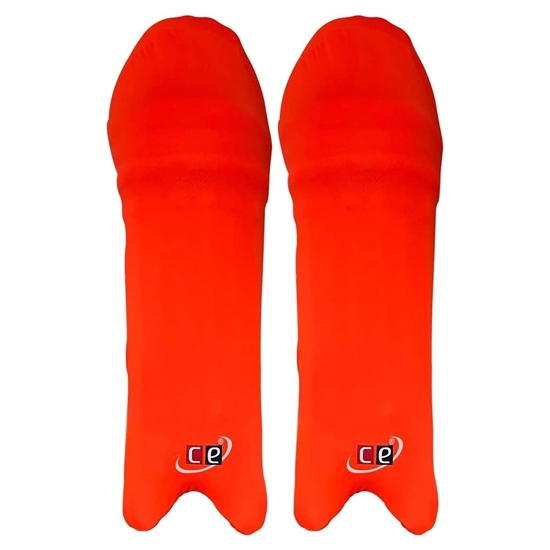 Picture of Colored Cricket Batting Pads Covers - Legguards Covers by CE - Color Orange