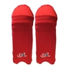 Picture of Colored Cricket Batting Pads Covers - Legguards Covers by CE - Color Crimson Red