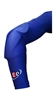 Picture of Elbow Arm Protection - High Density Foam Protection Compression Sleeves Royal Blue