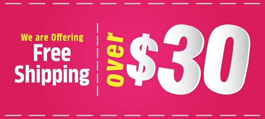Free Shipping Over $30