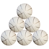 Picture of White Basketball Ball for Autographs Signing Leisure Play Full Size 7 Six Pack