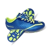 Picture of Soccer Cleat Wingz Men Outdoor Cleats Boots for Men Boys Excellent Stability & Ball Control (Lime Green, Blue)