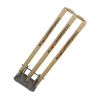 Picture of Cricket Wooden Set of Stumps with Bails Spring Returns Size Standard